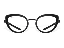 Купить онлайн или в салонах оптики в Москве и Санкт-Петербурге женские титановые очки для зрения GRESSO Angelina с диоптриями, изготовленные по вашему рецепту. Воспользуйтесь услугой бесплатной проверки зрения и консультацией опытного врача-офтальмолога. #color_черный
