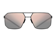 Черные мужские солнцезащитные очки GRESSO Berlin в стиле авиатор, изготовленные из титана, с поляризационными линзами Zeiss #color_графит