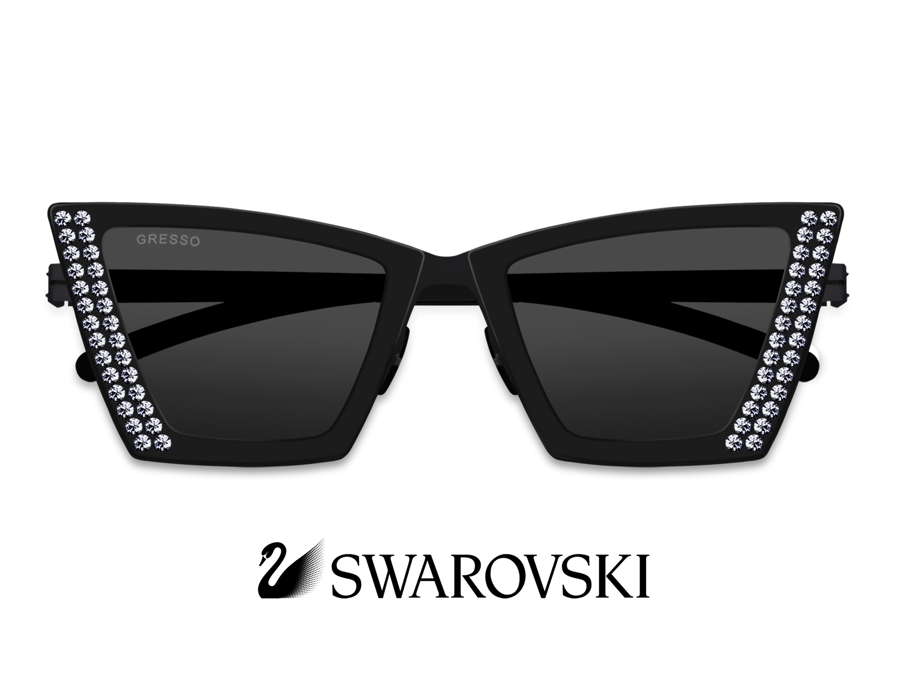 Gucci diamond frame shop sunglasses