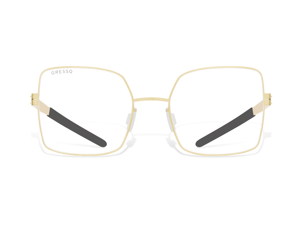 Купить онлайн или в салонах оптики в Москве и Санкт-Петербурге мужские титановые очки для зрения GRESSO Del Rio с диоптриями, изготовленные по вашему рецепту. Воспользуйтесь услугой бесплатной проверки зрения и консультацией опытного врача-офтальмолога. #color_золото