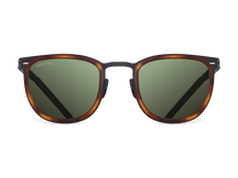 Зеленые мужские солнцезащитные очки GRESSO Douglass, вайфареры, изготовленные из титана, с поляризационными линзами Zeiss #color_зеленый монолит