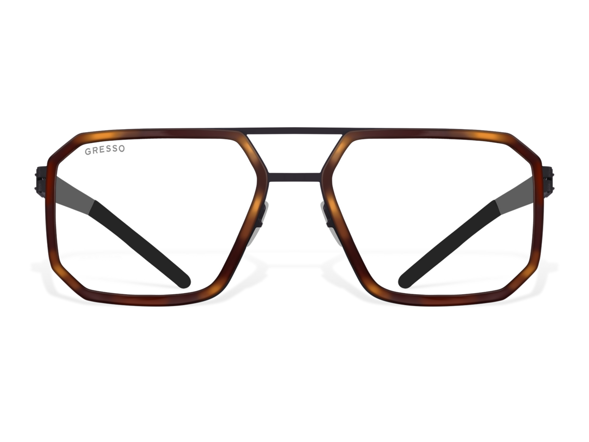 Купить онлайн или в салонах оптики в Москве и Санкт-Петербурге мужские титановые очки для зрения GRESSO Houston с диоптриями, изготовленные по вашему рецепту. Воспользуйтесь услугой бесплатной проверки зрения и консультацией опытного врача-офтальмолога. #color_тортуаз