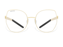 Купить онлайн или в салонах оптики в Москве и Санкт-Петербурге мужские титановые очки для зрения GRESSO Letizia с диоптриями, изготовленные по вашему рецепту. Воспользуйтесь услугой бесплатной проверки зрения и консультацией опытного врача-офтальмолога. #color_золото