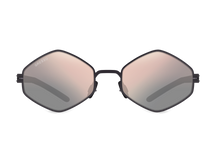 Черные женские солнцезащитные очки GRESSO Milan, квадратные, изготовленные из титана, с поляризационными линзами Zeiss #color_графит