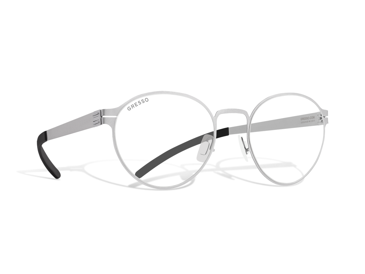 Купить онлайн или в салонах оптики в Москве и Санкт-Петербурге мужские титановые очки для зрения GRESSO Montreal с диоптриями, изготовленные по вашему рецепту. Воспользуйтесь услугой бесплатной проверки зрения и консультацией опытного врача-офтальмолога. #color_титан