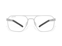Купить онлайн или в салонах оптики в Москве и Санкт-Петербурге мужские титановые очки для зрения GRESSO Rupert с диоптриями, изготовленные по вашему рецепту. Воспользуйтесь услугой бесплатной проверки зрения и консультацией опытного врача-офтальмолога. #color_титан