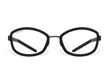 Купить онлайн или в салонах оптики в Москве и Санкт-Петербурге мужские титановые очки для зрения GRESSO Theresa с диоптриями, изготовленные по вашему рецепту. Воспользуйтесь услугой бесплатной проверки зрения и консультацией опытного врача-офтальмолога. #color_черный