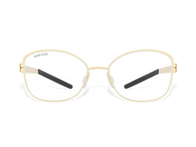 Купить онлайн или в салонах оптики в Москве и Санкт-Петербурге мужские титановые очки для зрения GRESSO Veronica с диоптриями, изготовленные по вашему рецепту. Воспользуйтесь услугой бесплатной проверки зрения и консультацией опытного врача-офтальмолога. #color_золото