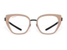 Купить онлайн или в салонах оптики в Москве и Санкт-Петербурге женские титановые очки для зрения GRESSO Viola с диоптриями, изготовленные по вашему рецепту. Воспользуйтесь услугой бесплатной проверки зрения и консультацией опытного врача-офтальмолога. #color_капучино